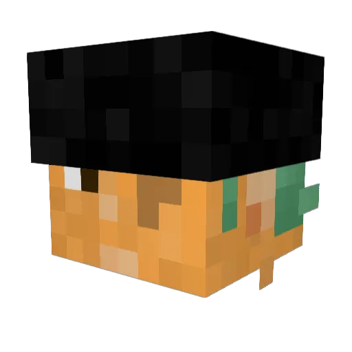 yasir0981 Minecraft avatar head, 3D render
