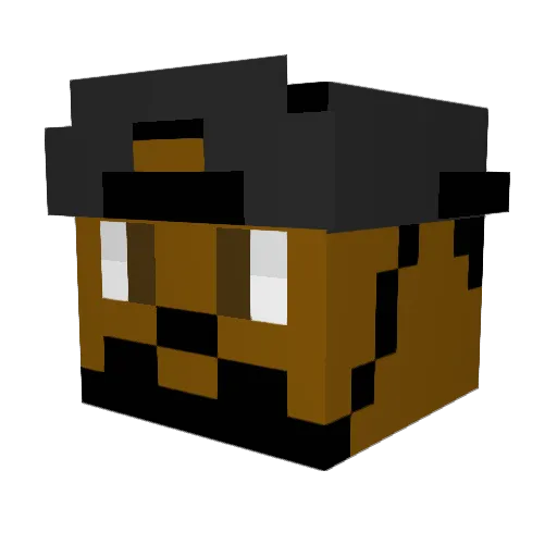 yasircinar1905 Minecraft avatar head, 3D render
