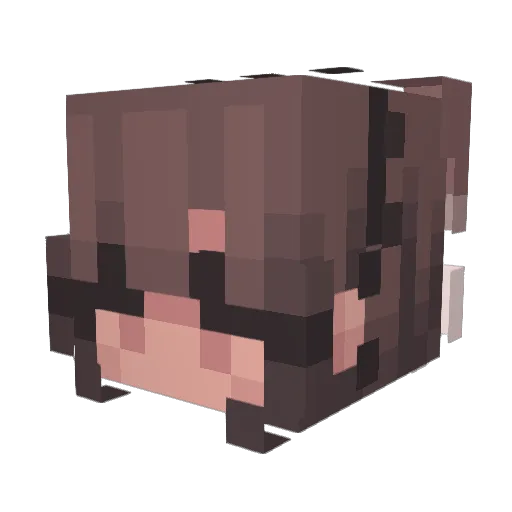 yasss53 Minecraft avatar head, 3D render