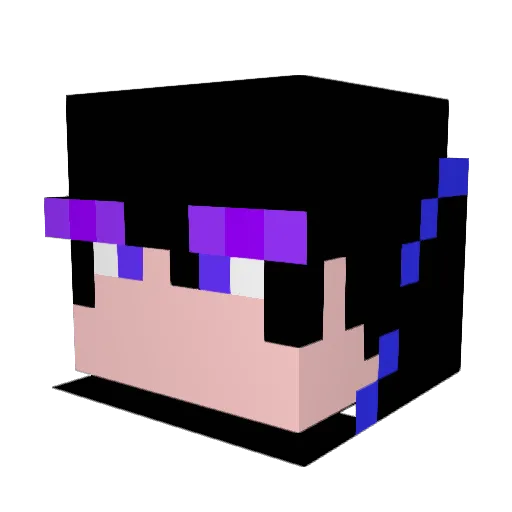 yasu312 Minecraft avatar head, 3D render