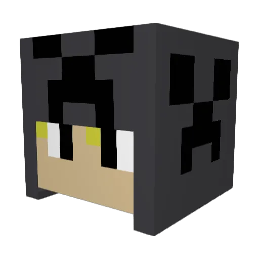 yasuhiro1229 Minecraft avatar head, 3D render