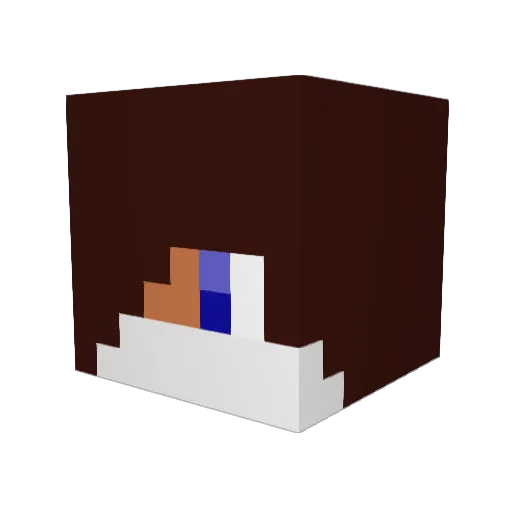 yasuto0930 Minecraft avatar head, 3D render