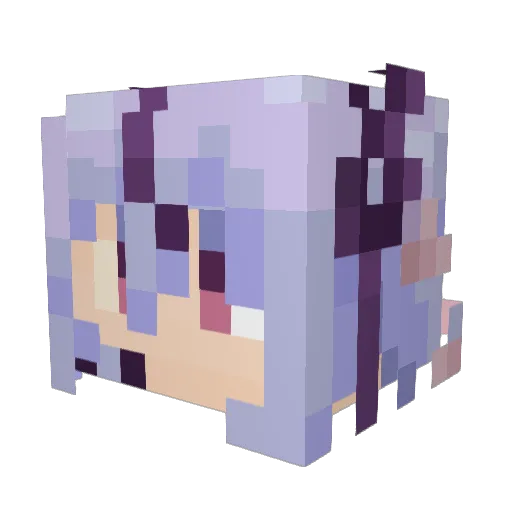 yatagarasu013 Minecraft avatar head, 3D render