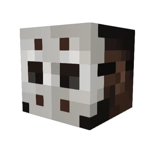 yatkri Minecraft avatar head, 3D render