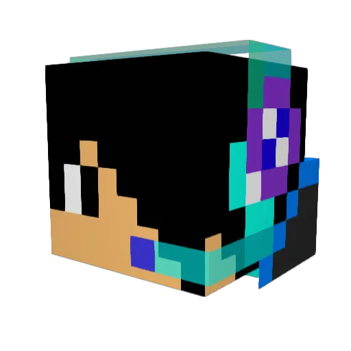 yato11257 Minecraft avatar head, 3D render