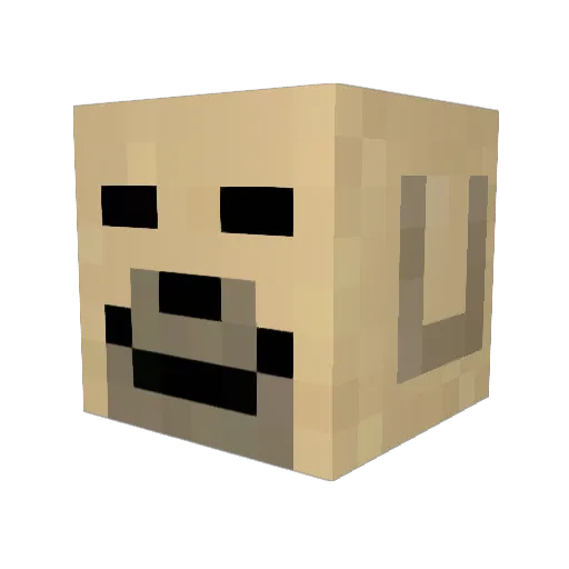 yatta565 Minecraft avatar head, 3D render