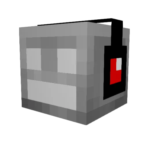 yattytheman Minecraft avatar head, 3D render