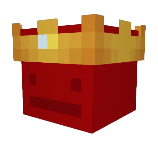 yautjoa Minecraft avatar head, 3D render