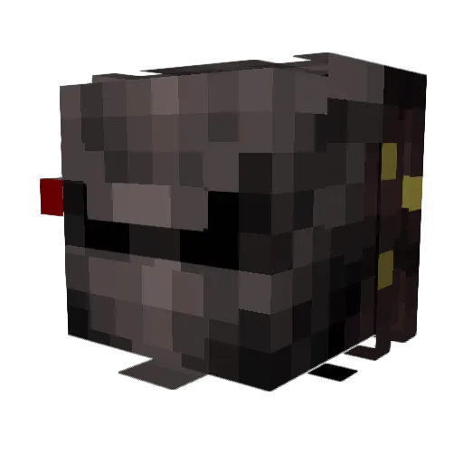 yavin_IV Minecraft avatar head, 3D render