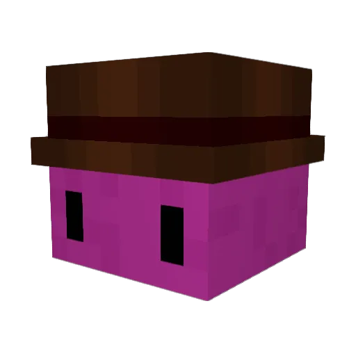 yavosell Minecraft avatar head, 3D render