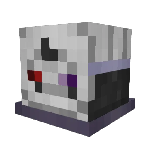 yaxy2007 Minecraft avatar head, 3D render