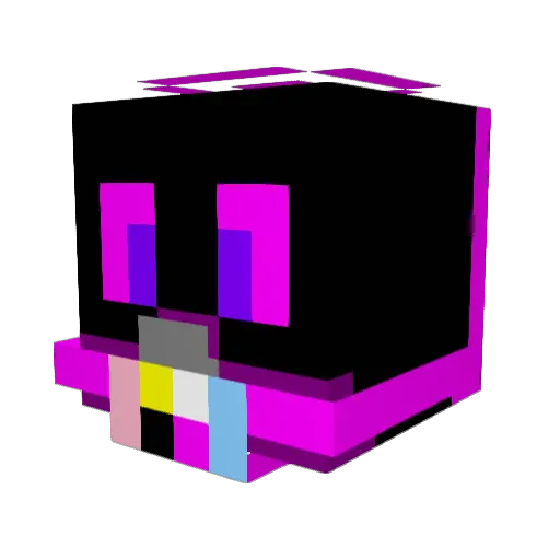 yaystay Minecraft avatar head, 3D render