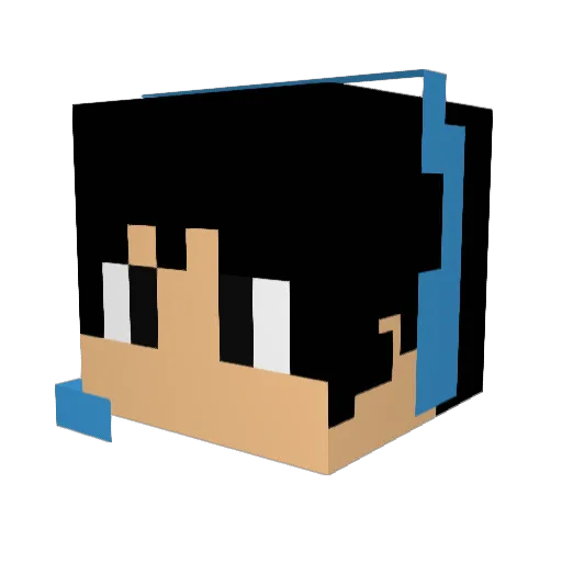 yazan426 Minecraft avatar head, 3D render