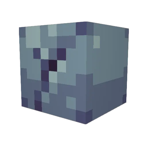 yazemokril Minecraft avatar head, 3D render