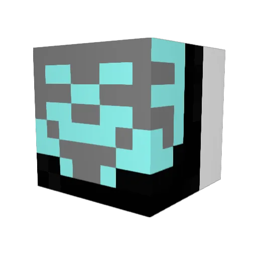 yboc96 Minecraft avatar head, 3D render