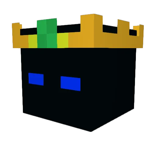 yccloe Minecraft avatar head, 3D render