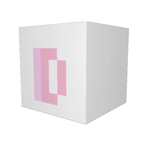 ycejoy Minecraft avatar head, 3D render