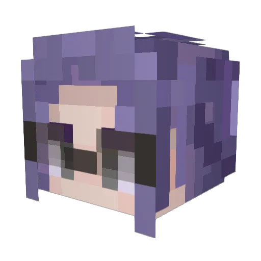 yces980096 Minecraft avatar head, 3D render