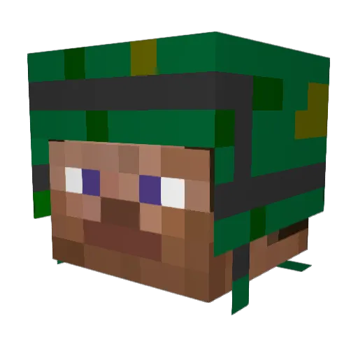 yckyle Minecraft avatar head, 3D render