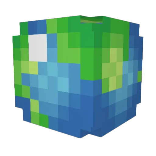 ydh20 Minecraft avatar head, 3D render