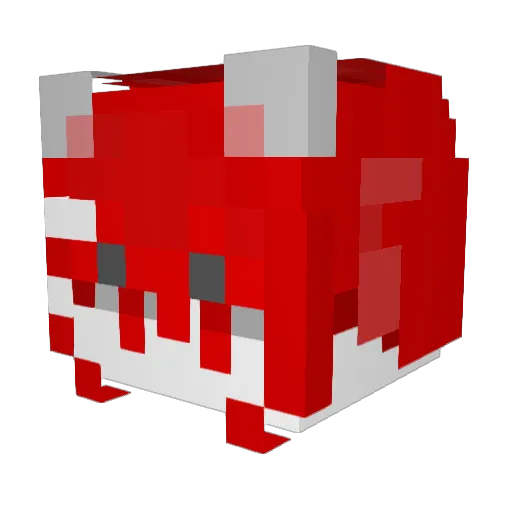ydydydydyd Minecraft avatar head, 3D render