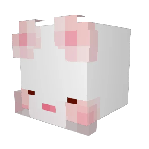 ye0i Minecraft avatar head, 3D render