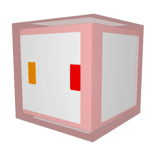 ye198 Minecraft avatar head, 3D render