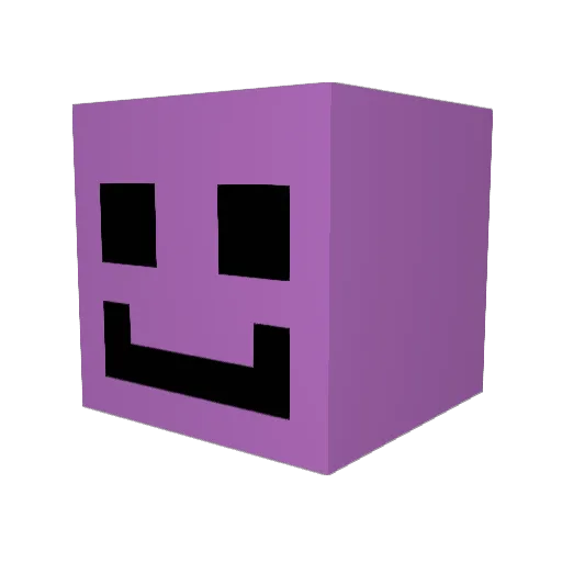 yeaduhh Minecraft avatar head, 3D render