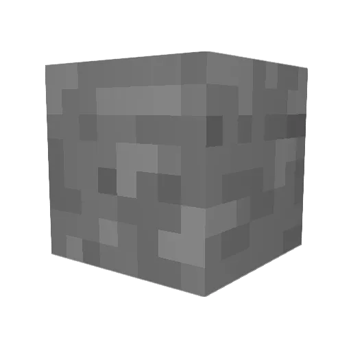 yearlyburst Minecraft avatar head, 3D render