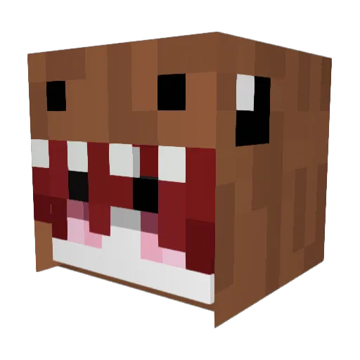 yee0830 Minecraft avatar head, 3D render