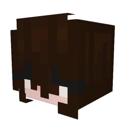 yeeYONK Minecraft avatar head, 3D render