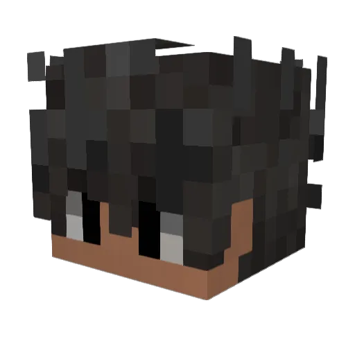 yeeboijordan Minecraft avatar head, 3D render