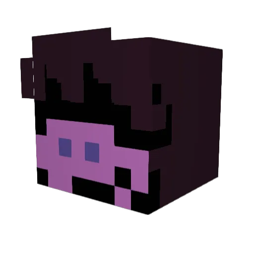 yeervool Minecraft avatar head, 3D render