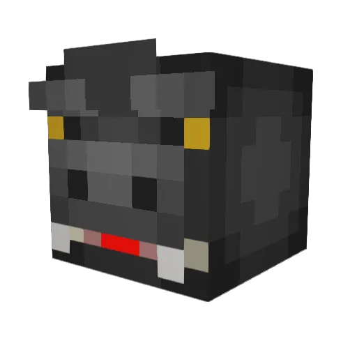 yeet_yy Minecraft avatar head, 3D render