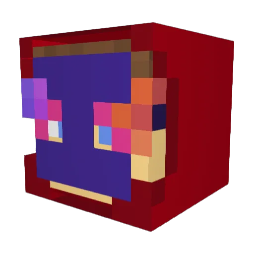 yeeterboy1 Minecraft avatar head, 3D render