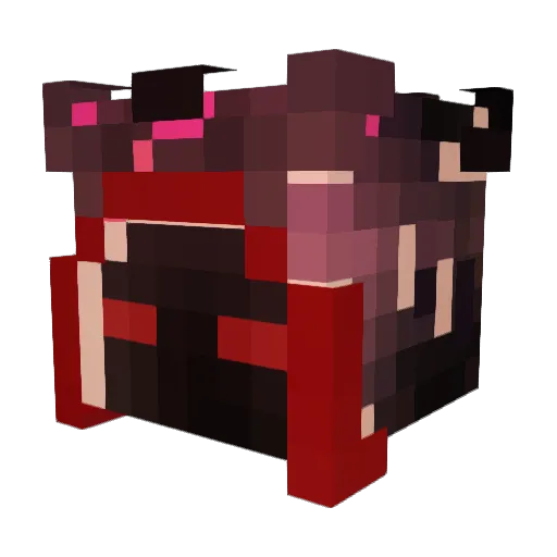 yeetes1796YT Minecraft avatar head, 3D render