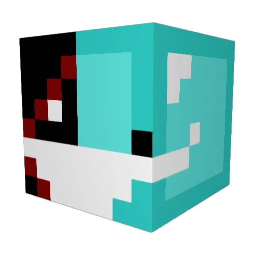 yeetman1001 Minecraft avatar head, 3D render