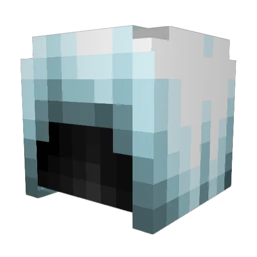 yeetsicle13 Minecraft avatar head, 3D render