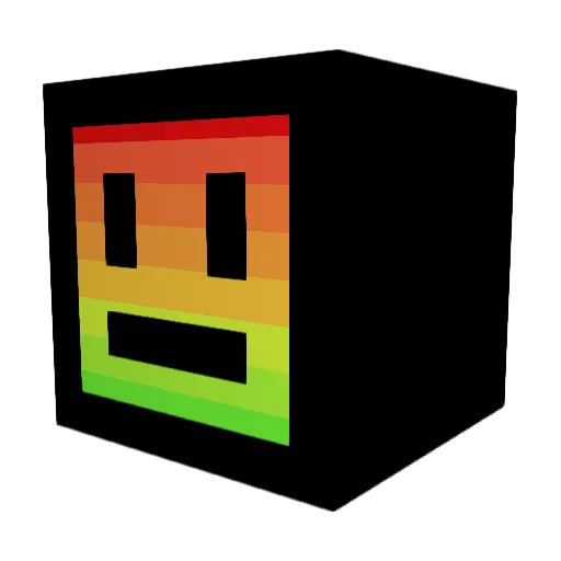 yeffosjeffos Minecraft avatar head, 3D render
