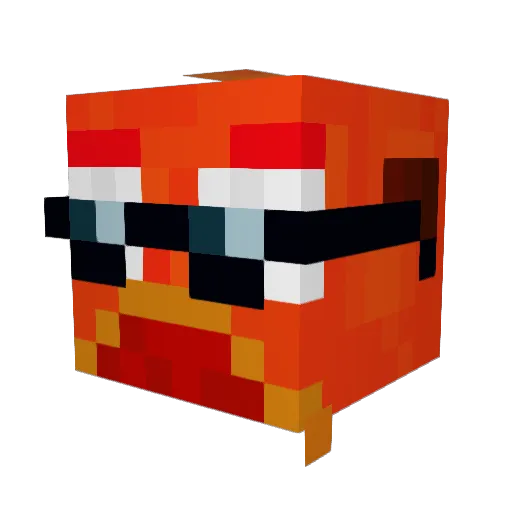 yehonatan14 Minecraft avatar head, 3D render