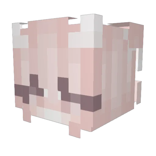 yejoo2010 Minecraft avatar head, 3D render