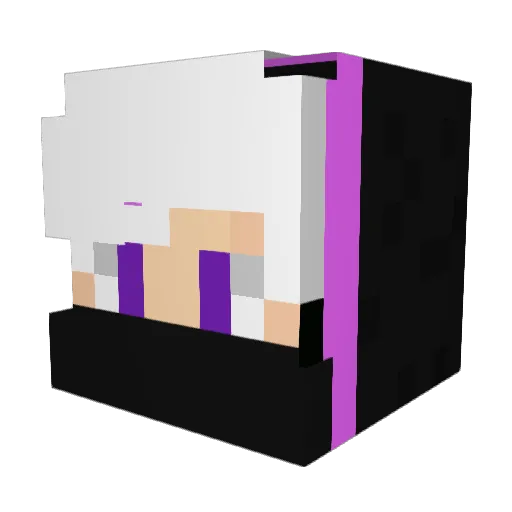 yekta_07 Minecraft avatar head, 3D render