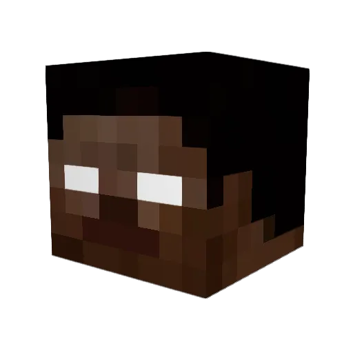 yeleven00 Minecraft avatar head, 3D render
