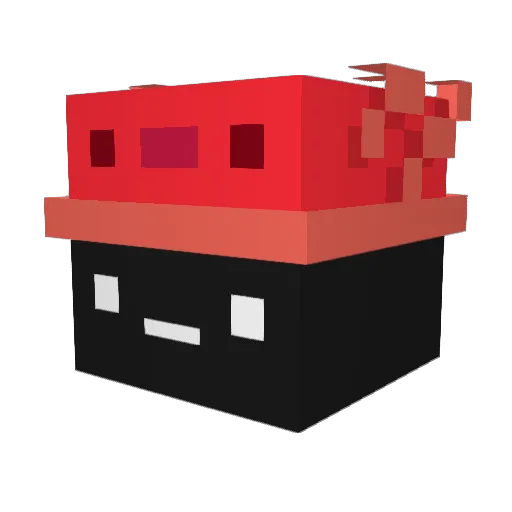 yell0wee Minecraft avatar head, 3D render