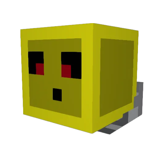 yellojello830 Minecraft avatar head, 3D render