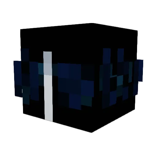 yellow__snow Minecraft avatar head, 3D render