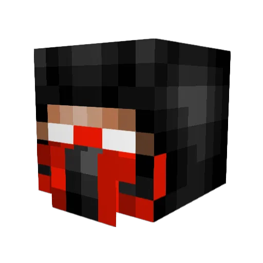 yellowketchap Minecraft avatar head, 3D render