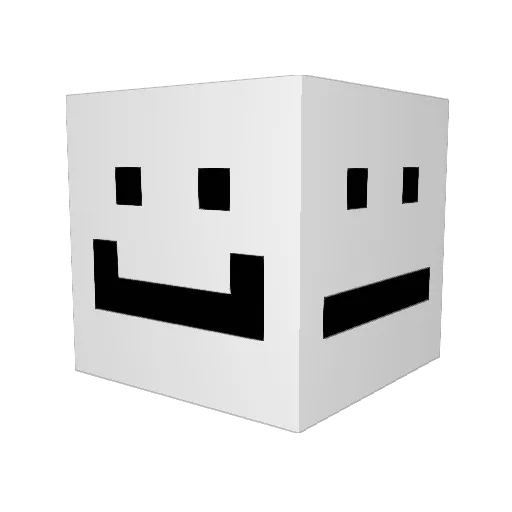 yems248 Minecraft avatar head, 3D render