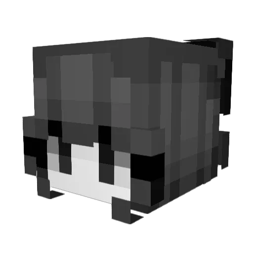 yemuko11 Minecraft avatar head, 3D render