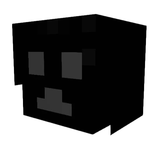 yenizelanda Minecraft avatar head, 3D render